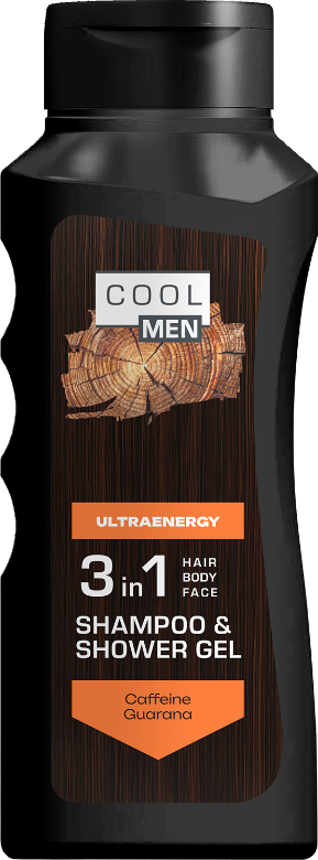 Cool Men Ultraenergy 2en1 Shampo Et Gel Douche 400ml
