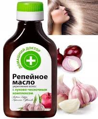 Bain d'huile Capillaire anti-chute à l'extrait de bardane et oignon et Ail 100ml