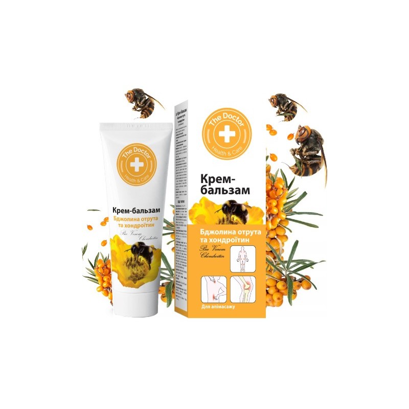 Baume Corporel Venin D'abeille Et Chondroïtine 75ml