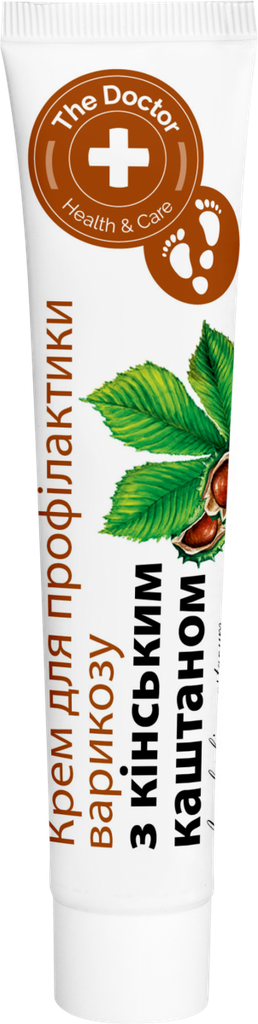 Crème De Pied Pour La Prévention Des Veines De Varicose Avec La Châtaigne De Cheval