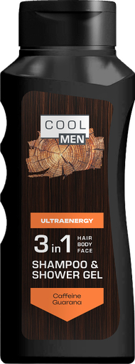 [CM6227] Cool Men Ultraenergy 2en1 Shampo Et Gel Douche 400ml