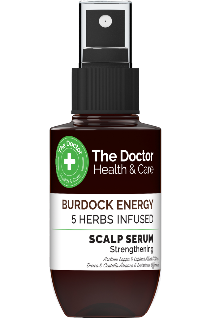 The doctor. hair serum with a herbal infusion of 5 herbs, burdock power, 89 ml