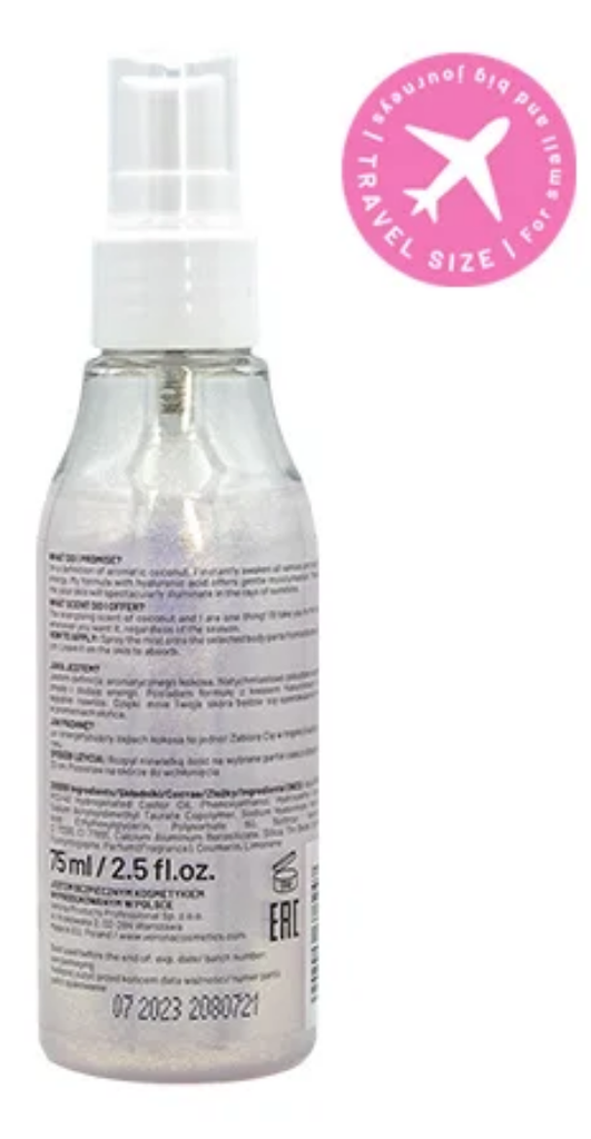 VOLLARE ILLUMINATING BODY MIST COCONUT 75 ML
