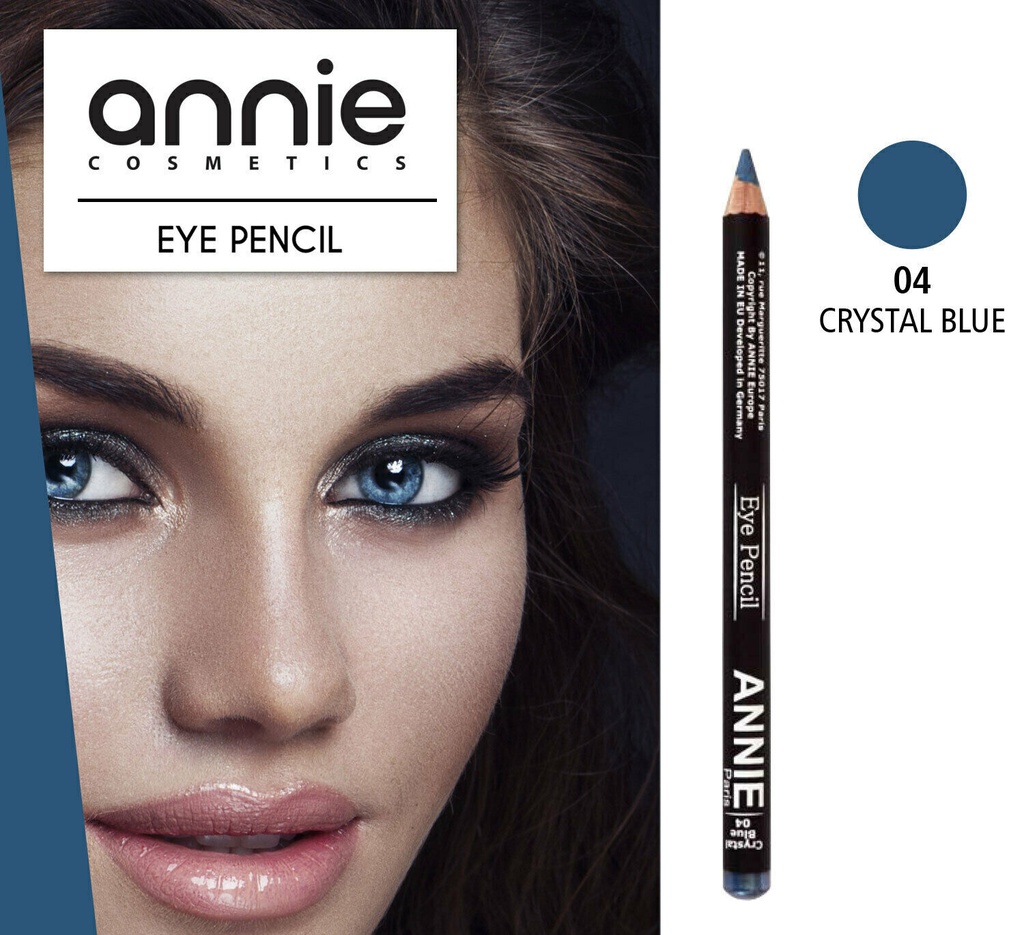 Annie crayon à yeux blue crystal 04