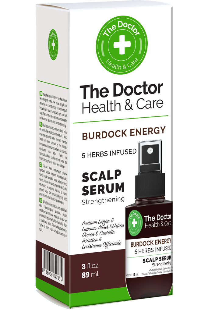 The doctor. hair serum with a herbal infusion of 5 herbs, burdock power, 89 ml