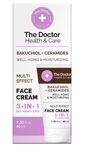 [TDR9343] Crème visage The Doctor Health &amp; Care 3 en 1 Bakuchiol + Céramides 40 ml