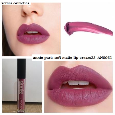 [AN8061] Annie rouge à  lèvre liquide matte N° 22